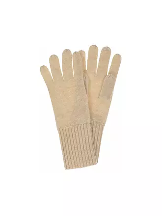 SEEBERGER | Gants en cachemire | beige